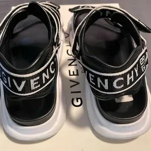 Givenchy | Shoes | Givenchy Logo Tape Sandals Mens Size 9  display picture 1